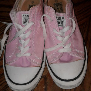 CONVERSE PINK SIZE 8.5 WOMEN
